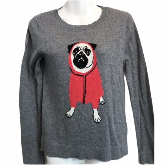 Banana Republic Sweaters - Banana Republic bulldog sweater in gray